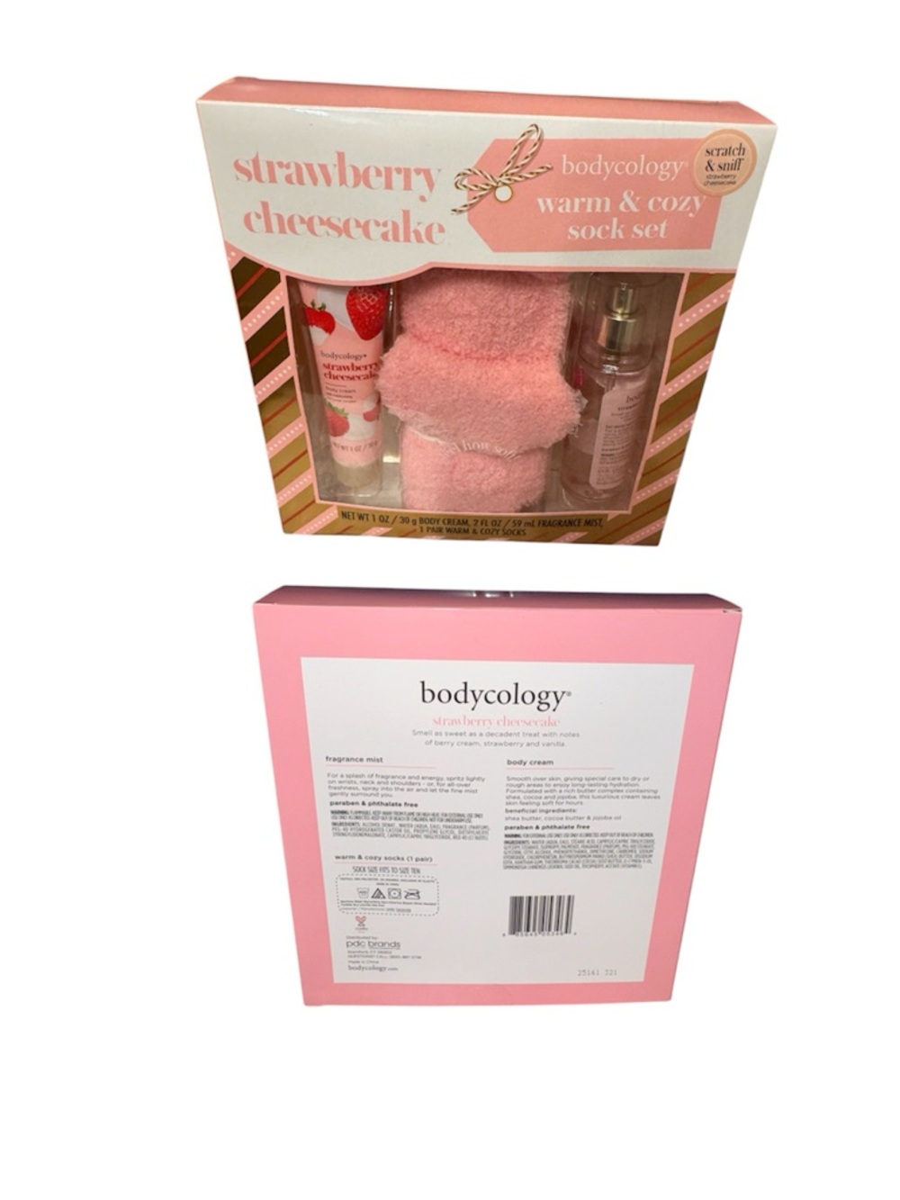 Strawberry Cheesecake Warm & Cozy Sock Set